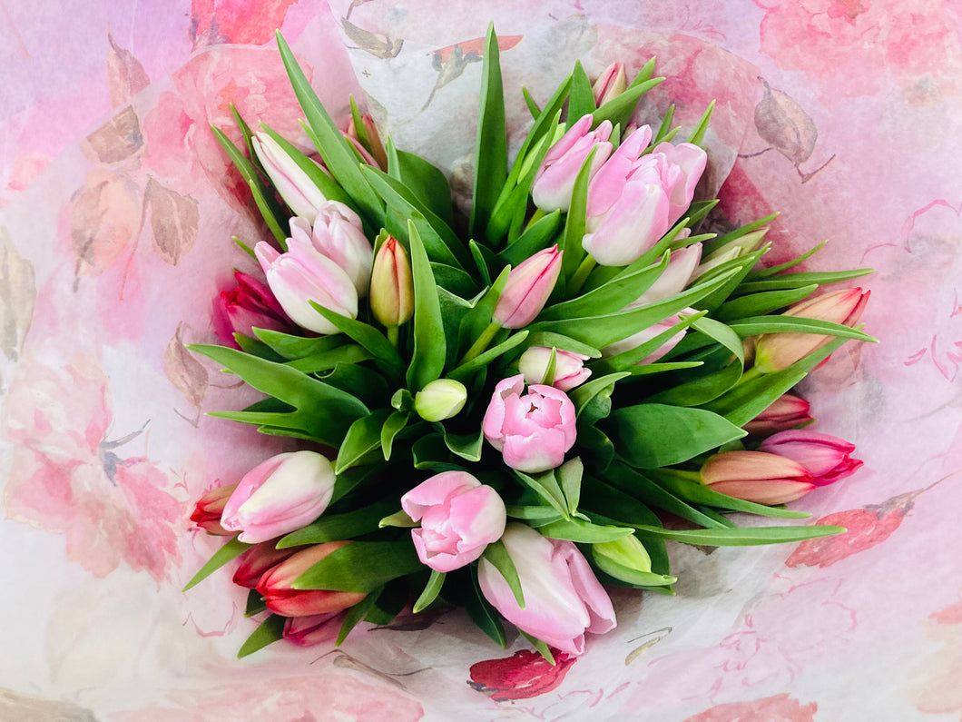 A Tale of Tulips, Hand-Tied Bouquet, Everyday Option