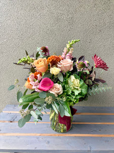 The Fall Surprise, Floral Arrangement