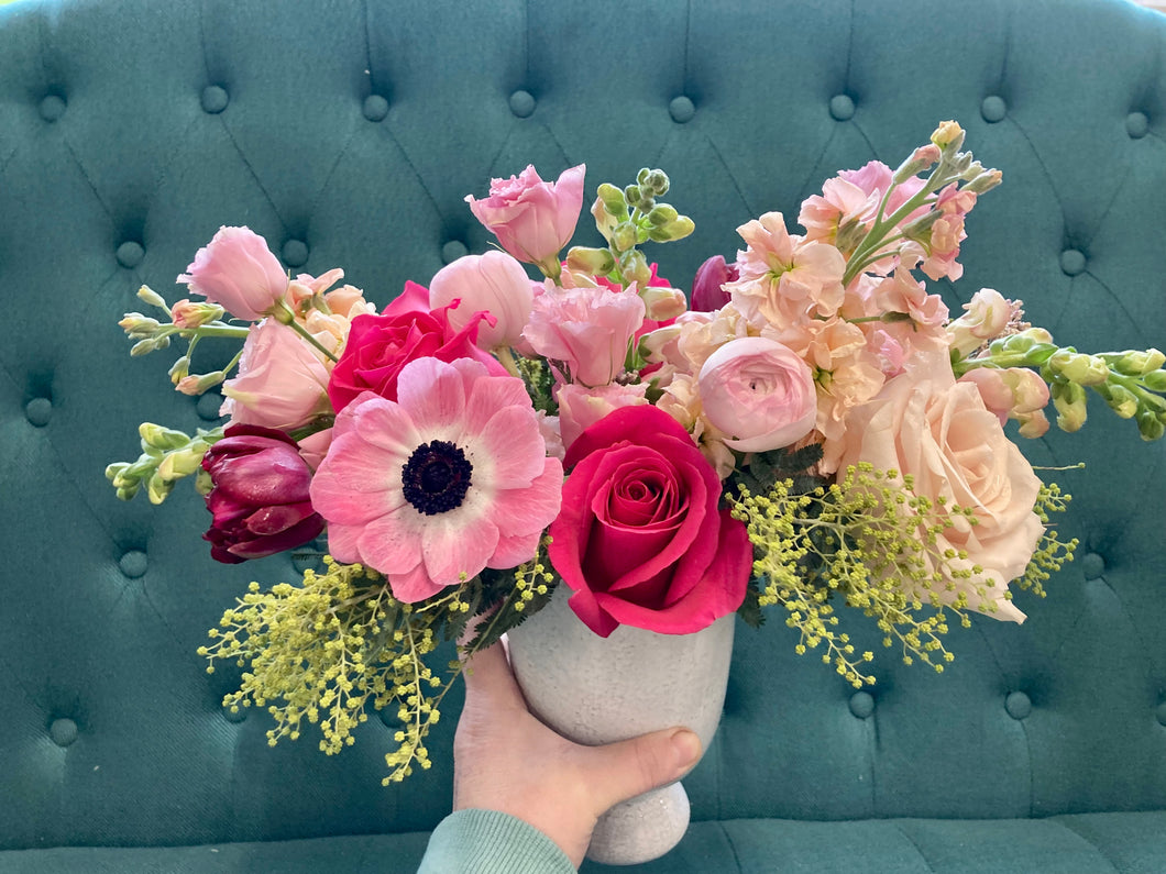 Pink Crush, Flower Arrangement