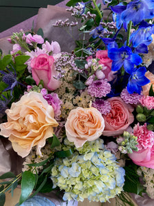 Deluxe Spring Tidings Bouquet, Fresh Flowers